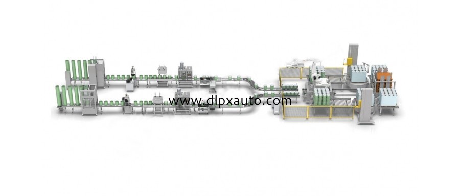 10-20L全自動(dòng)包裝流水線(xiàn)（雙線(xiàn)并聯(lián)）