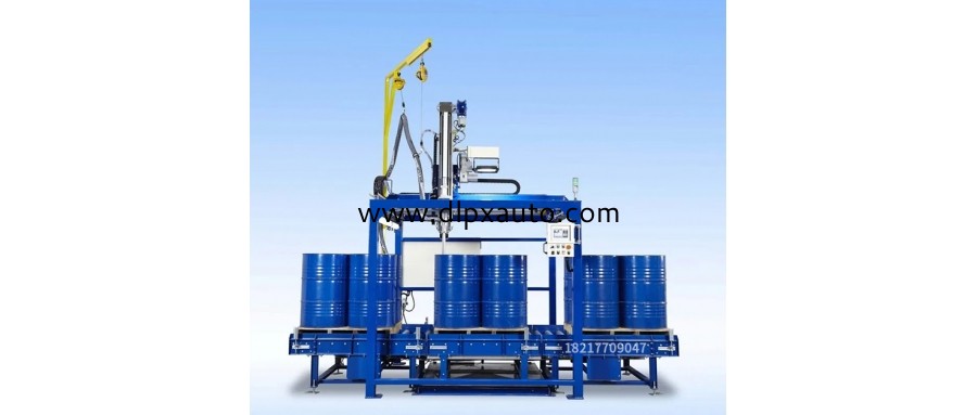 1000KG-IBC噸桶自動旋蓋灌裝機應(yīng)用